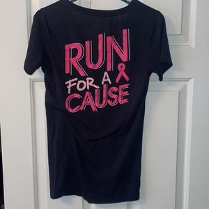 Under Armor Breast Cancer v neck